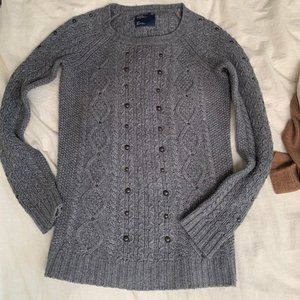 Sweater ARO american eagle grey studded details small